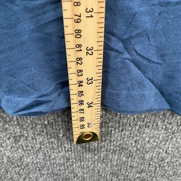 UMGEE Dress Womens XL Blue Patchwork Floral Long Sleeve Boho Casual Cottage Farm - Picture 8 of 8